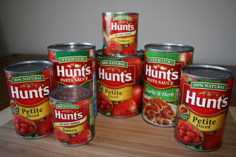 Tomato Sauce Brands
 Hunt’s Brand Tomato Sauces