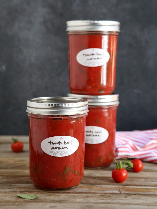 Tomato Sauce Canning Recipe
 marinara sauce from canned tomatoes