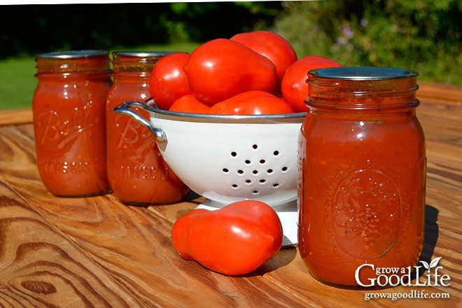 Tomato Sauce Canning Recipe
 Seasoned Tomato Sauce Recipe for Home Canning