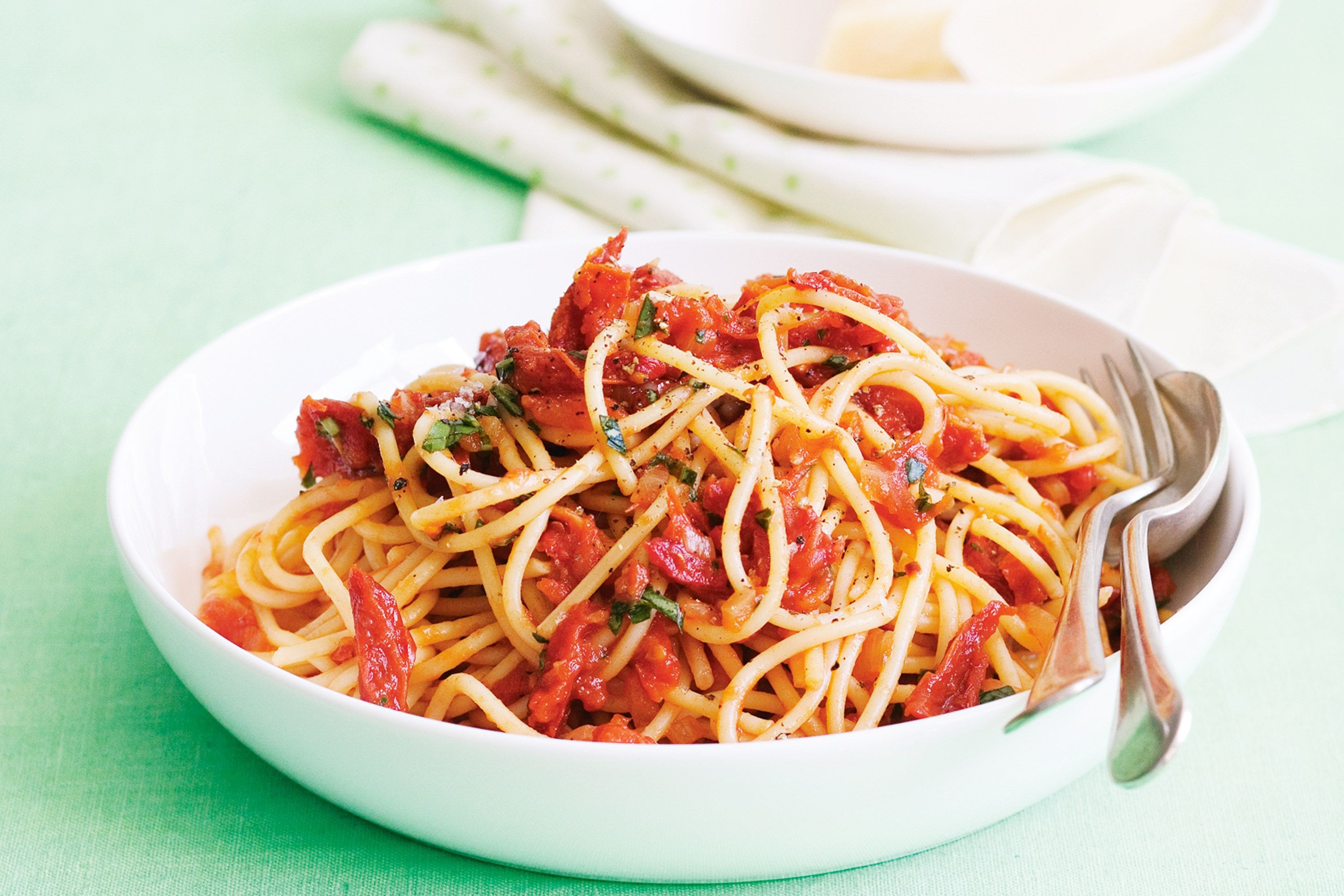 Tomato Sauce Pasta
 pasta in red sauce