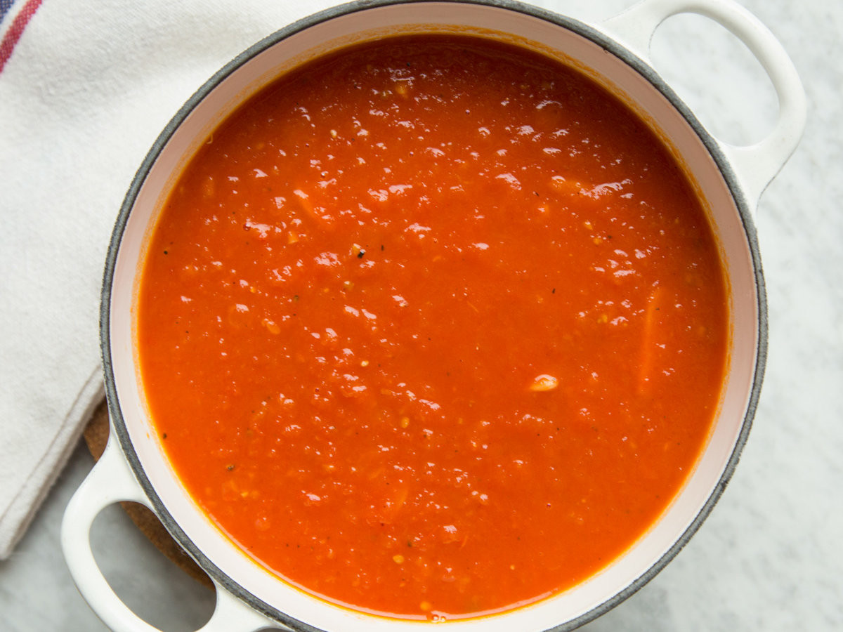 Tomato Sauce Recipe
 Basic Tomato Sauce from Fresh Tomatoes Recipe Grace