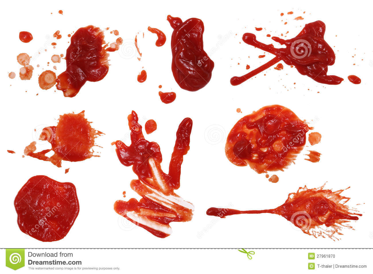 Tomato Sauce Stain
 Ketchup Stain 5 stock photo Image of serving splashes