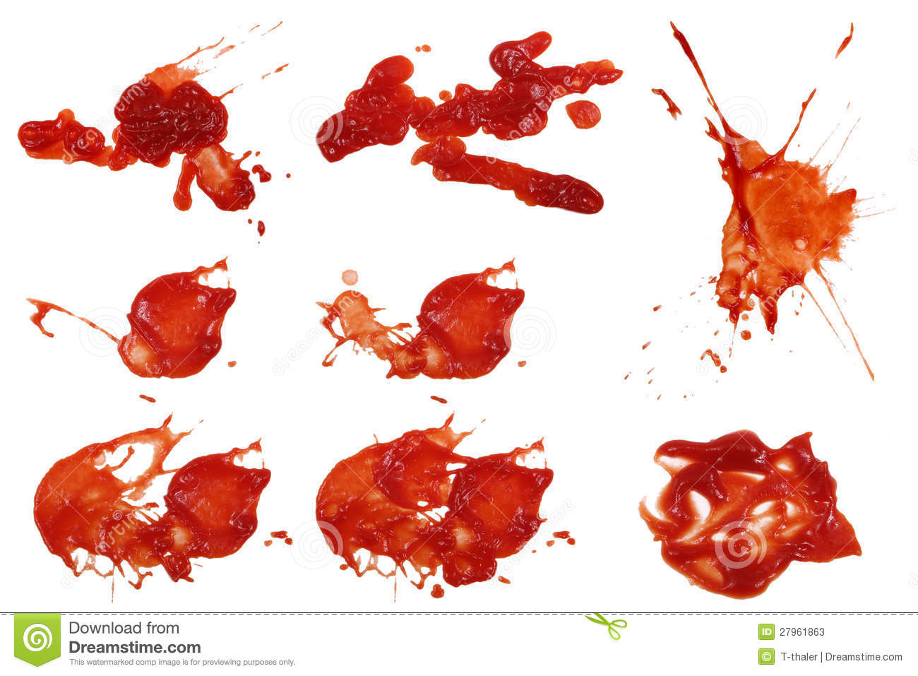 Tomato Sauce Stain
 Ketchup Stain 4 stock image Image of stain spice liquid