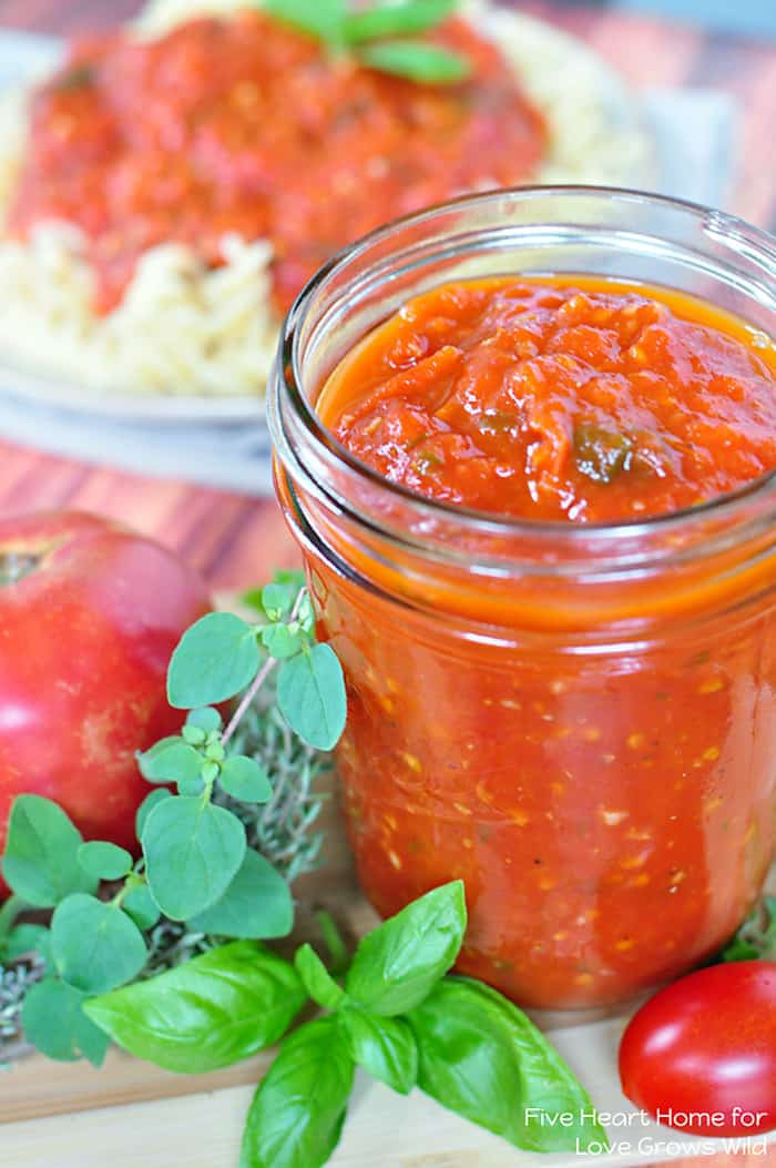 Tomato Sauce With Fresh Tomatoes
 30 Minute Fresh Tomato Marinara Love Grows Wild