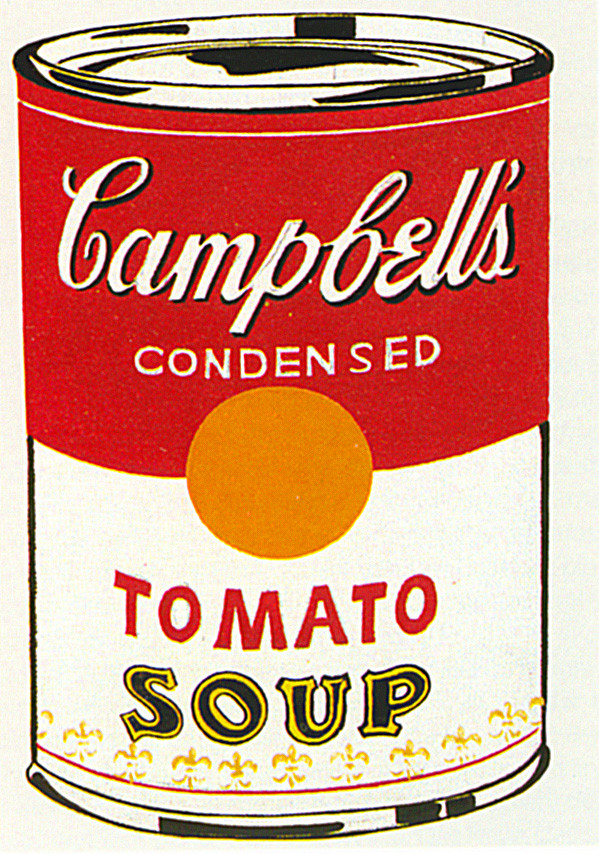 Tomato Soup Can
 Andy Warhol – Tomato Soup Cake