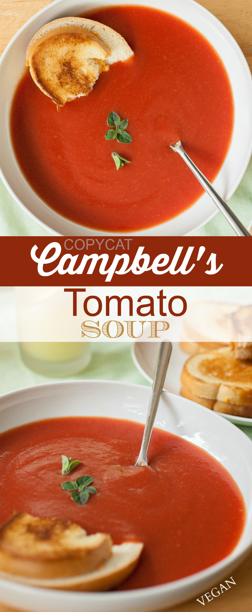 Tomato Soup From Tomato Paste
 Copycat Campbell s Tomato Soup — Produce Parade
