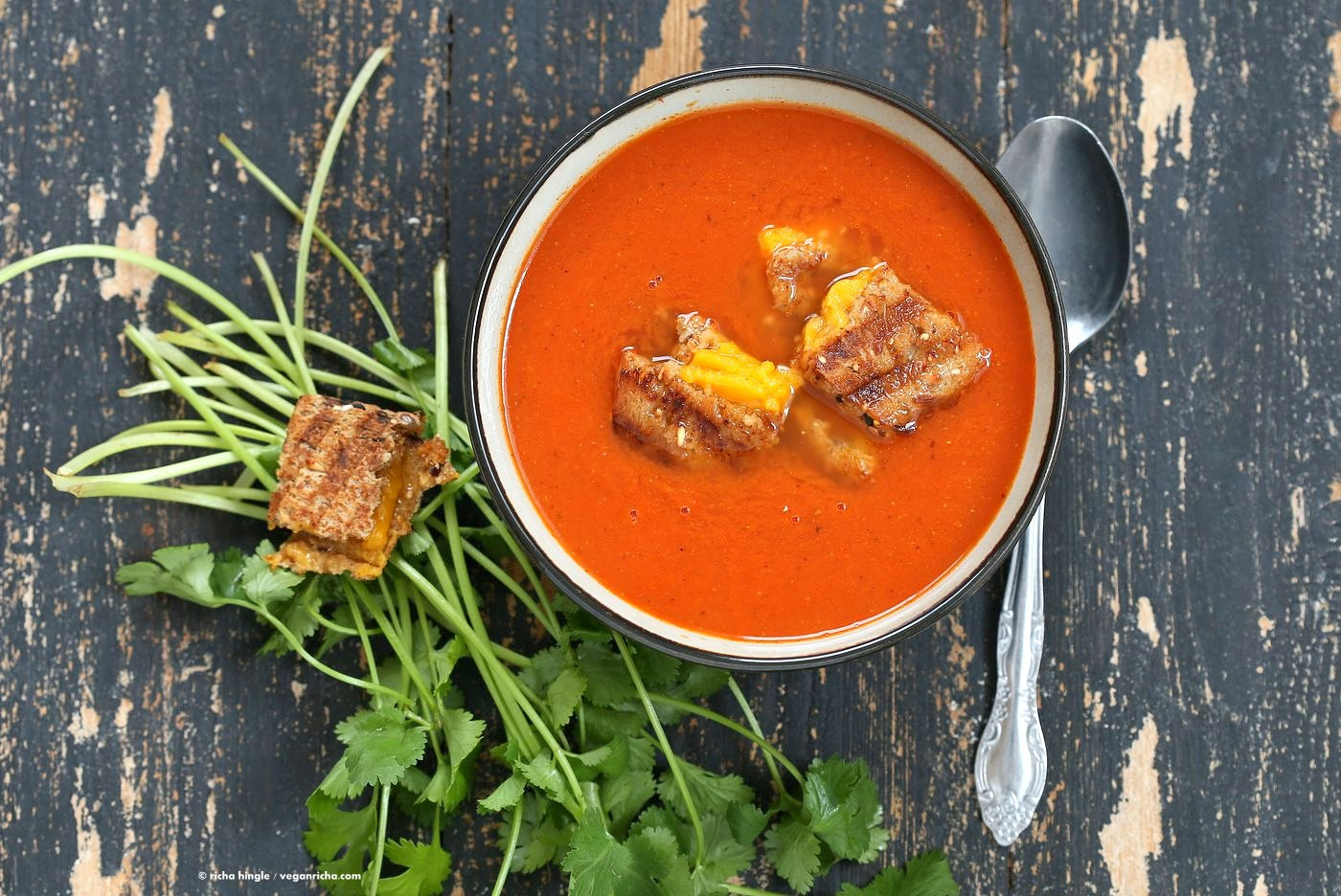 Tomato Soup Indian
 Spiced Tomato Soup Recipe 20 Mins Vegan Richa