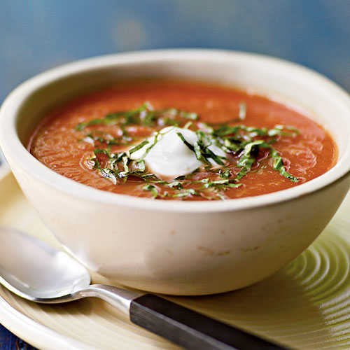 Tomato Soup With Fresh Tomatoes
 Fresh Tomato Soup Healthy Lunch Ideas