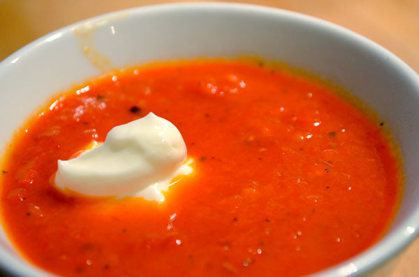 Tomato Soup With Fresh Tomatoes
 Fresh Tomato Soup