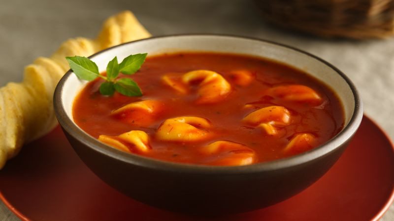 Tomato Tortellini Soup
 Tomato Tortellini Soup recipe from Betty Crocker