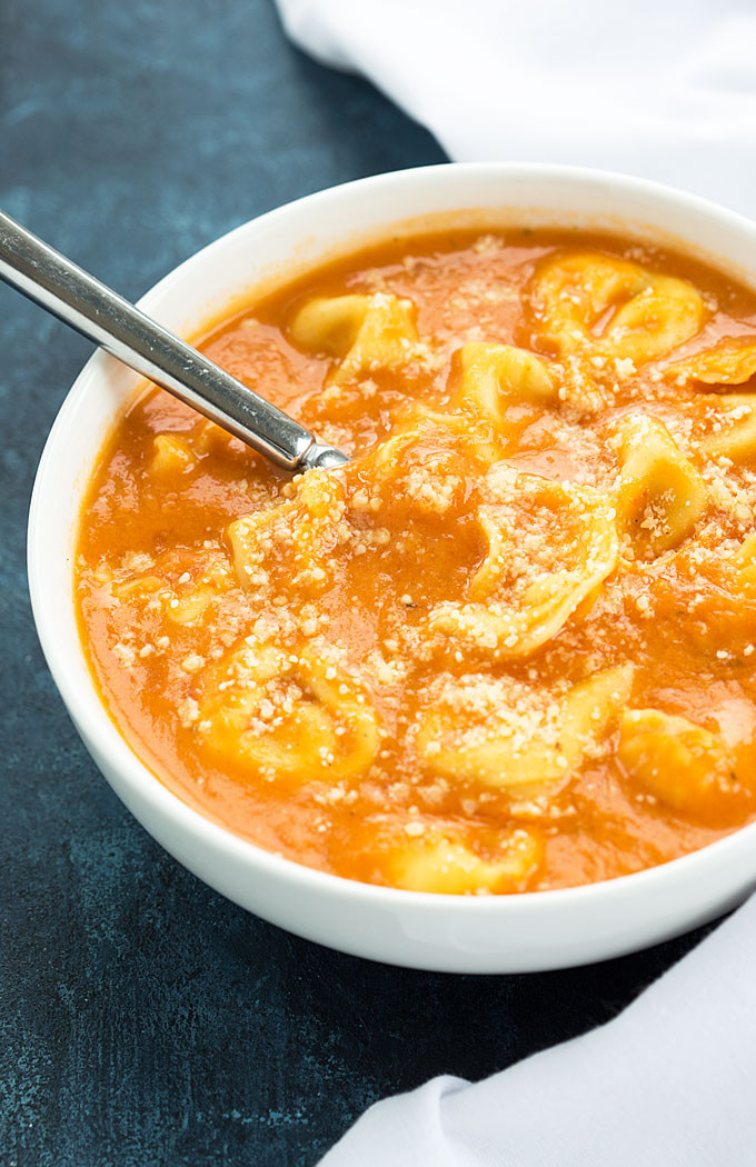 Tomato Tortellini Soup
 Grisanti S Creamy Tomato Tortellini Soup Recipe