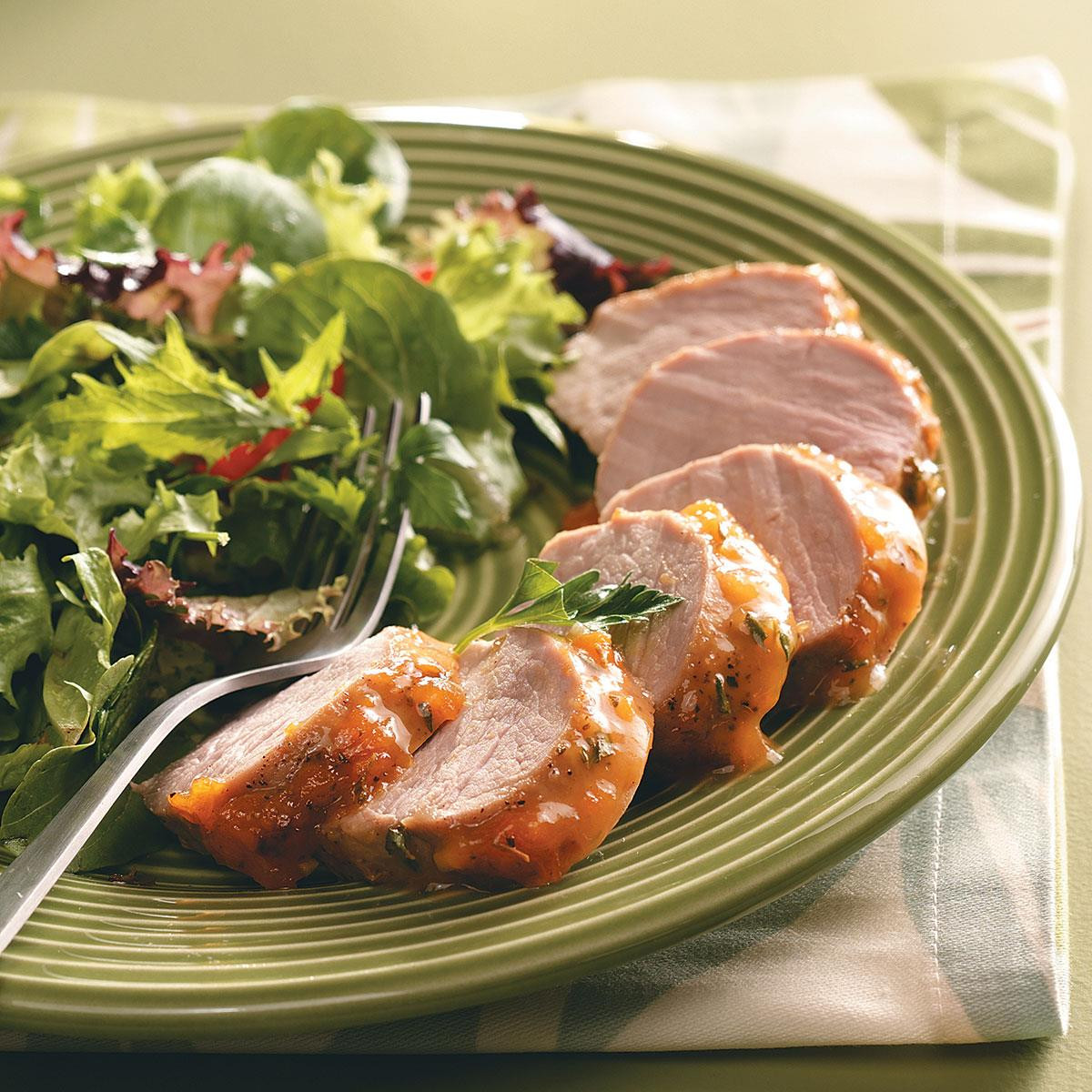 Top Rated Pork Tenderloin Recipes
 Apricot Glazed Pork Tenderloin for Two Recipe