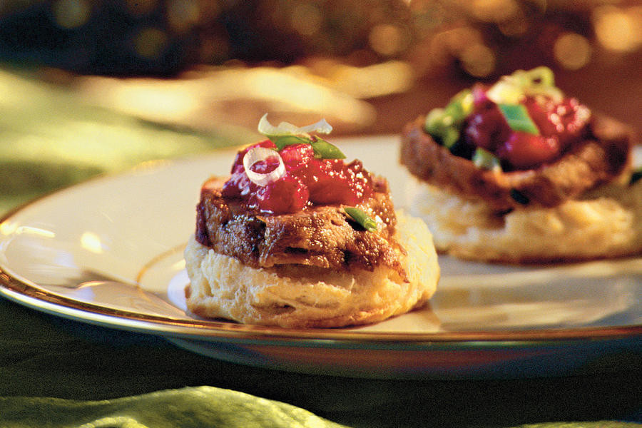 Top Rated Pork Tenderloin Recipes
 Pork Tenderloin on Cornmeal Biscuits Top Rated Christmas