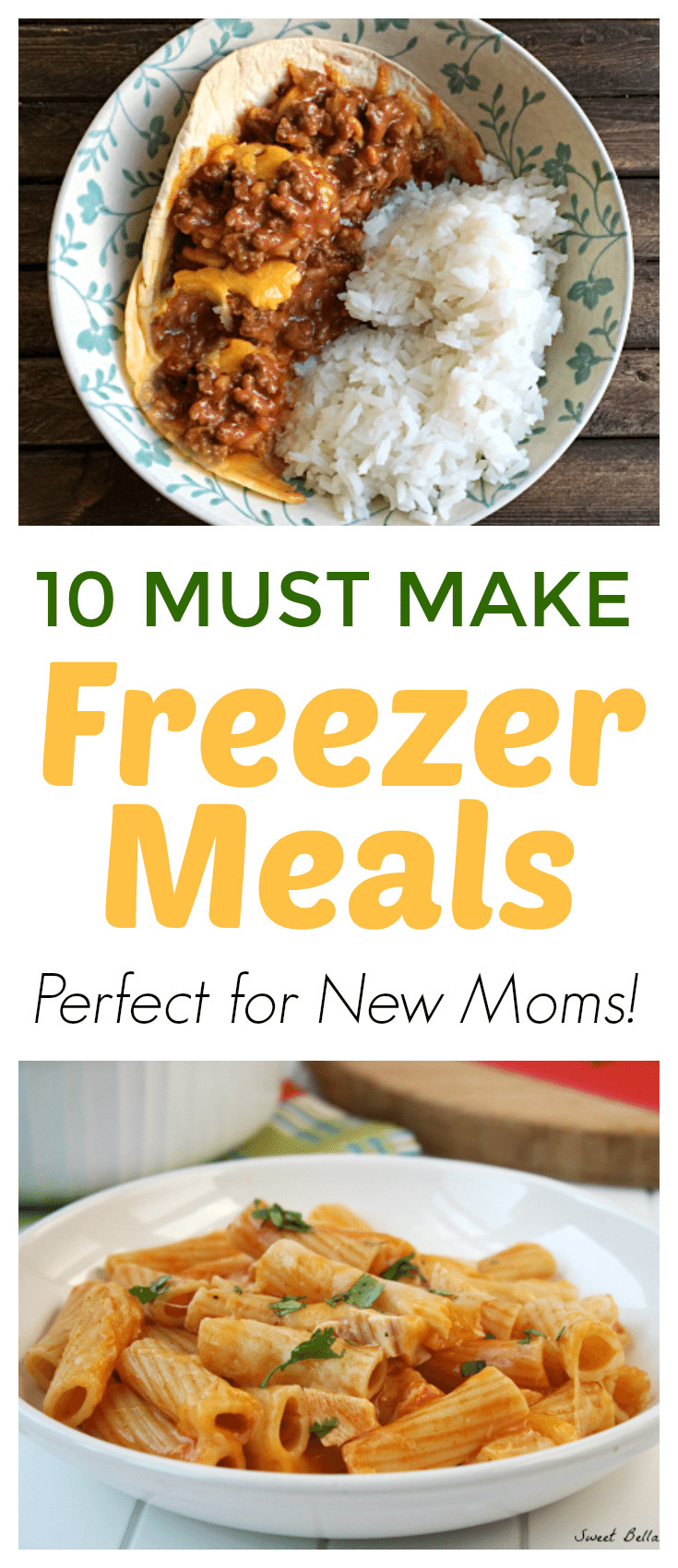 Top Ten Meals For Dinner
 Ten Freezer Meals for New Moms Grace and Good Eats