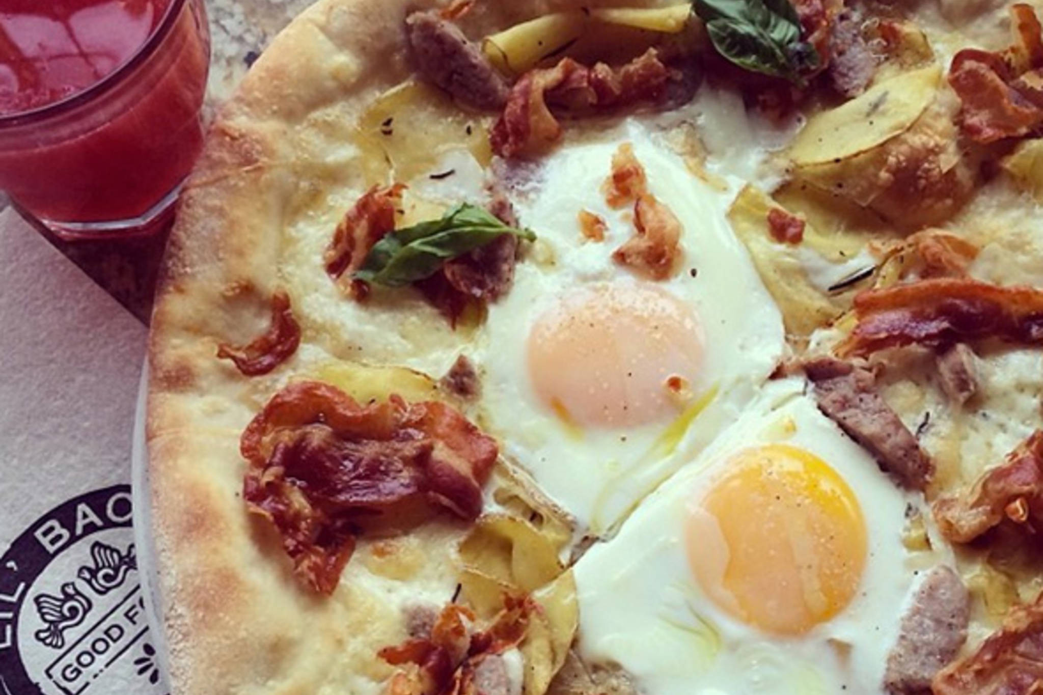 Tops Breakfast Pizza
 The top 5 breakfast pizza in Toronto