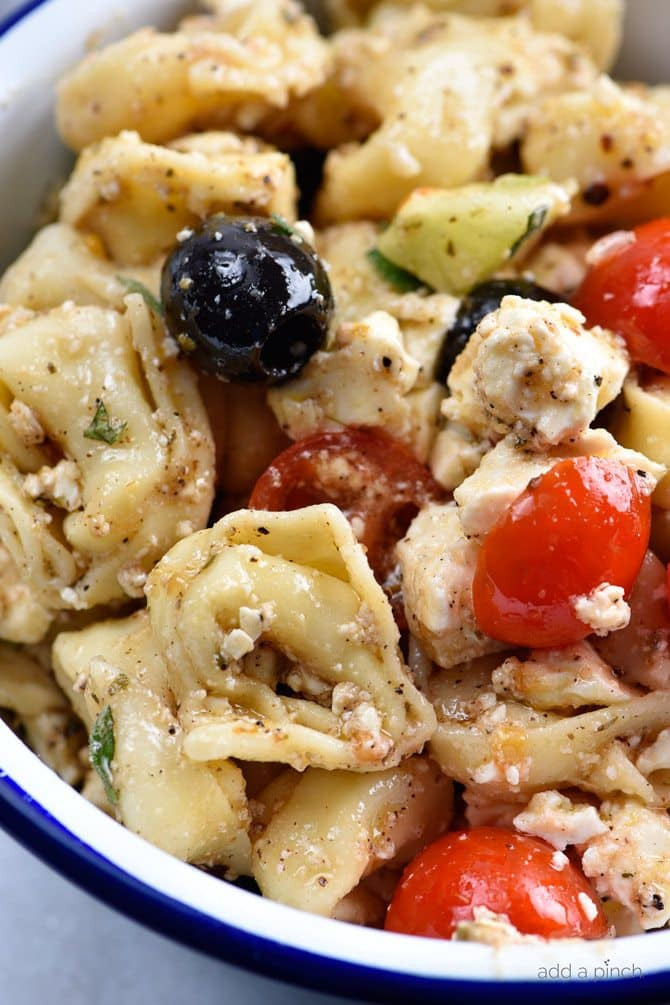 Tortellini Pasta Salad
 Easy Tortellini Pasta Salad Recipe Add a Pinch