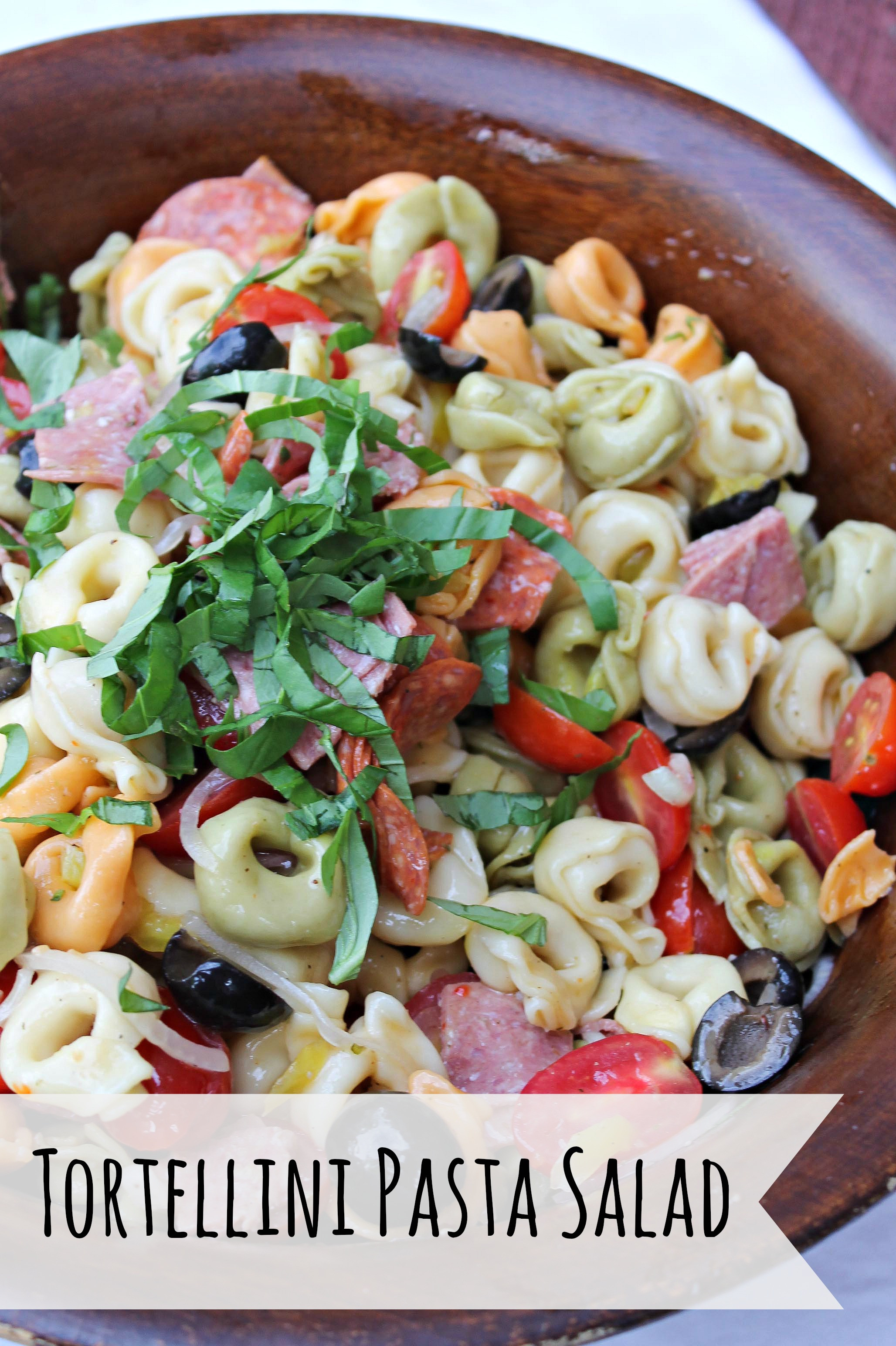 Tortellini Pasta Salad
 Homemade Tortellini Pasta Salad Recipe – It s a Lovely Life