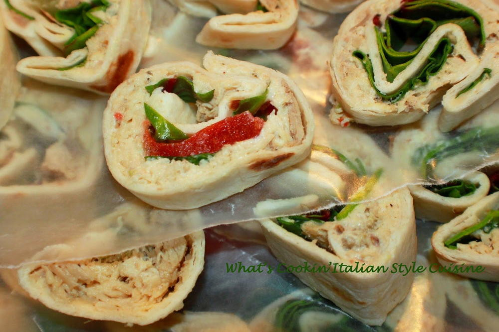 Tortilla Wraps Appetizer
 Tortilla Italian Appetizer