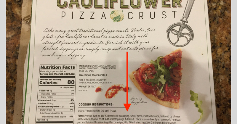 Trader Joe'S Cauliflower Pizza Crust
 Trader Joe s Cauliflower Pizza Crust