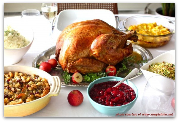 Traditional American Christmas Dinner
 Traditional Thanksgiving Dinner Menu Recipe Girl