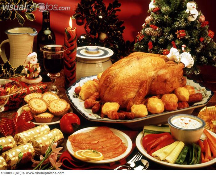 Traditional American Christmas Dinner
 Church providing Christmas dinner again