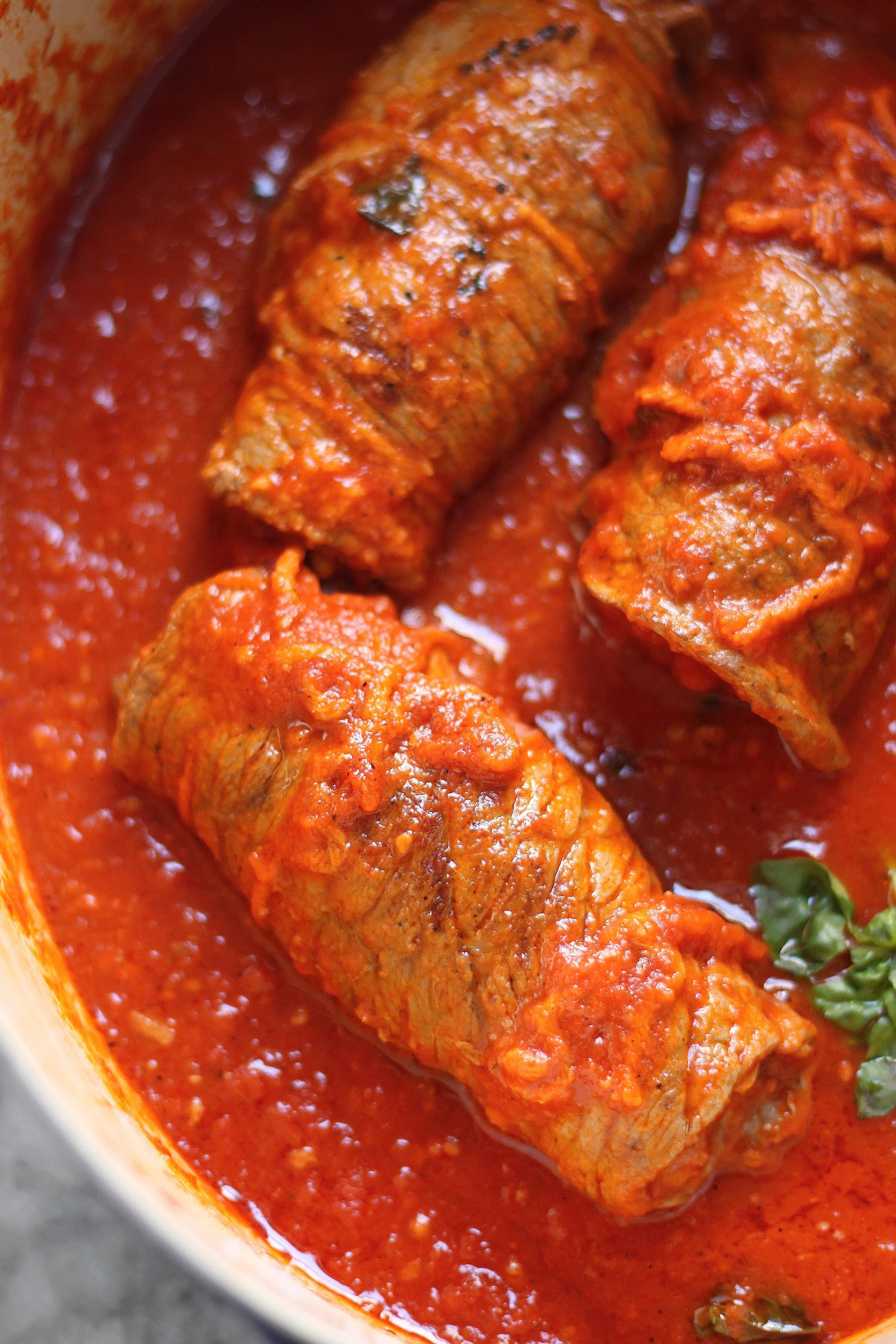 Traditional Italian Recipes
 Authentic Italian Braciole Recipe with Tender Strips of