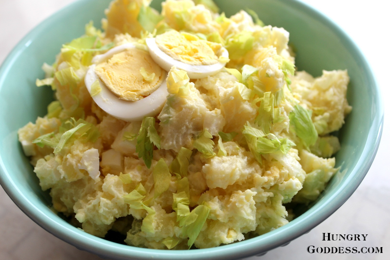 Traditional Potato Salad
 Mom’s Traditional Potato Salad with Eggs Recipe