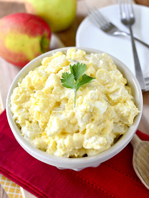 Traditional Potato Salad
 Mom s Classic Potato Salad Iowa Girl Eats