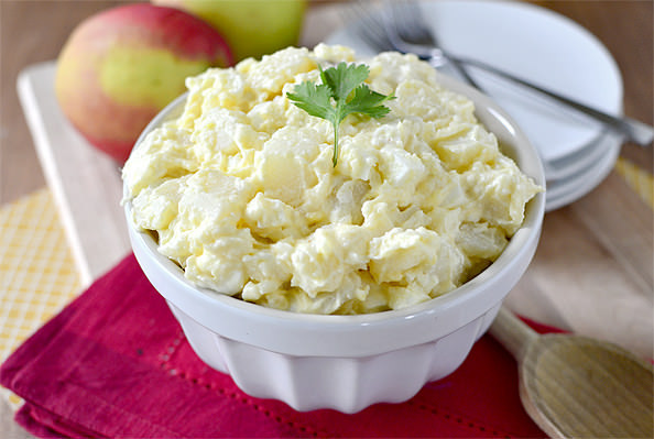 Traditional Potato Salad
 Mom s Classic Potato Salad Iowa Girl Eats