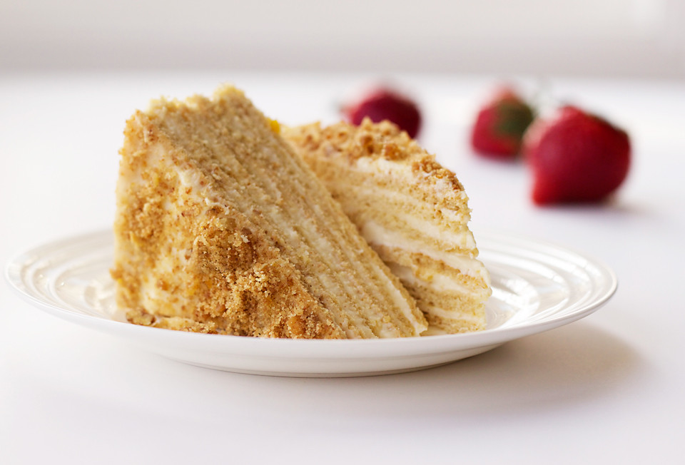 Traditional Russian Desserts
 Russian Layered Honey Cake