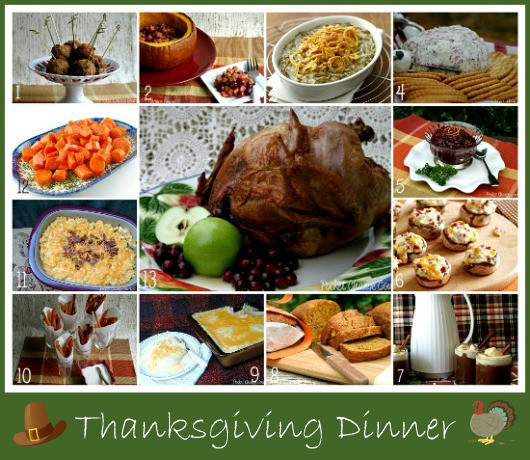 Traditional Thanksgiving Dinner Menu
 Thanksgiving Menu Recipes Traditional Thanksgiving