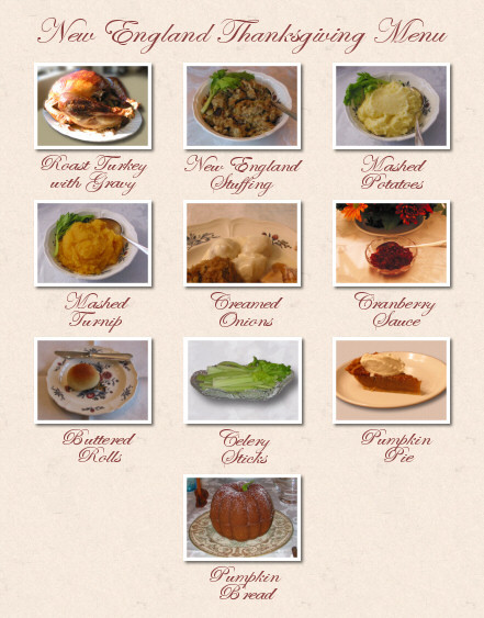 Traditional Thanksgiving Dinner Menu
 What is a traditional Thanksgiving dinner service at home