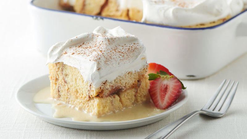 Tres Leche Cake Recipe
 Overnight Cinnamon Roll Tres Leches Cake Recipe