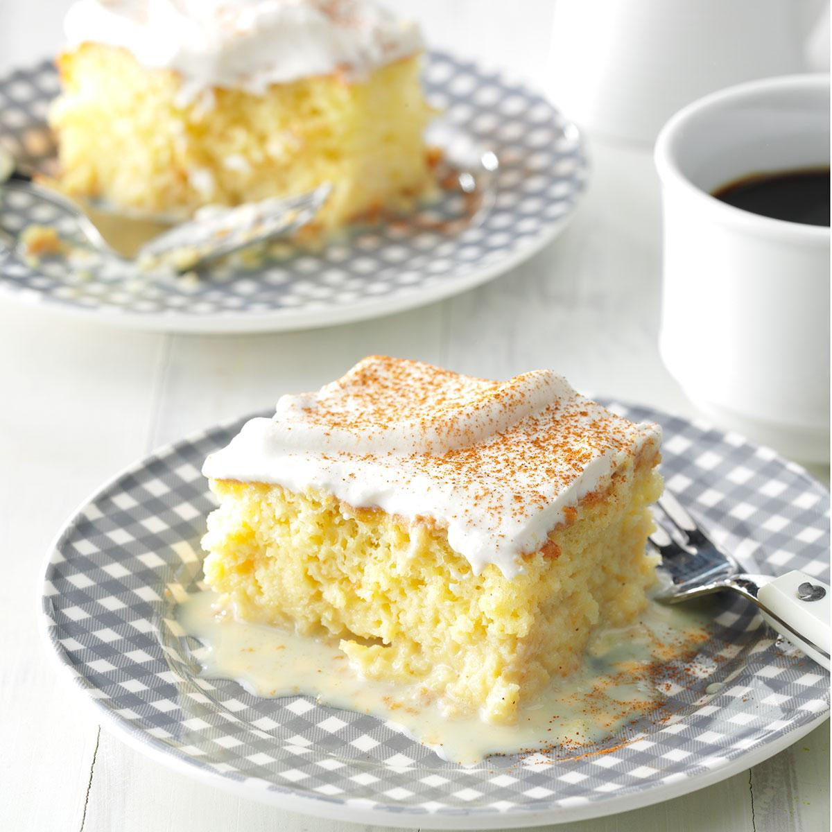 Tres Leche Cake Recipe
 Shortcut Tres Leches Cake Recipe