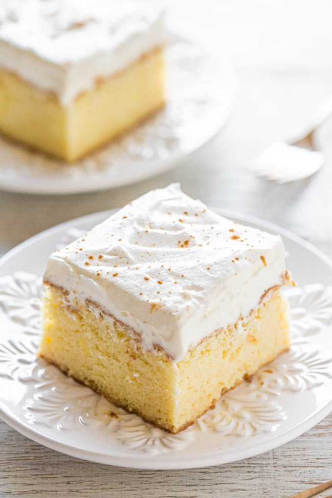 Tres Leches Cake Recipe
 Winter Poke Cake Recipes