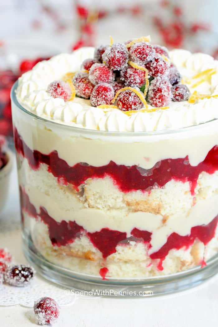 Triffle Dessert Recipe
 Cranberry Trifle Dessert Gorgeous & Delicious Spend