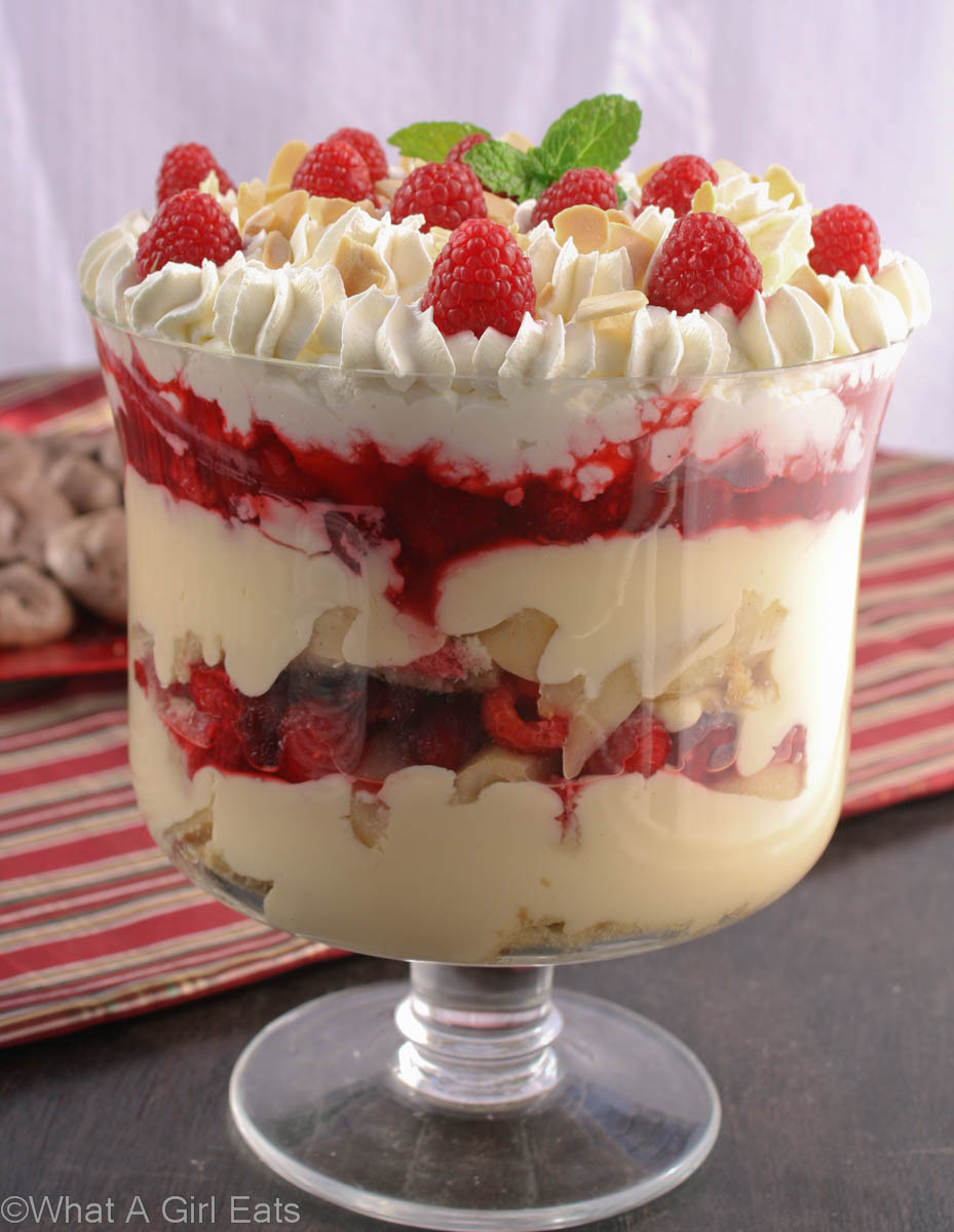 Triffle Dessert Recipe
 English Christmas Trifle What A Girl Eats