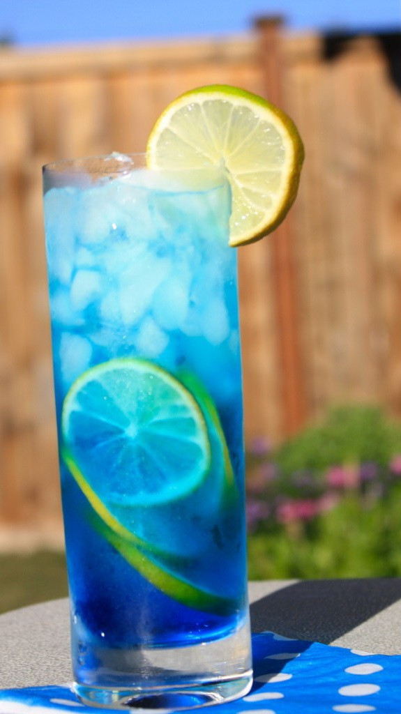 Tropical Drinks With Vodka
 Blue Tropical Paradise Cocktails – Alcohol Mix Holiday