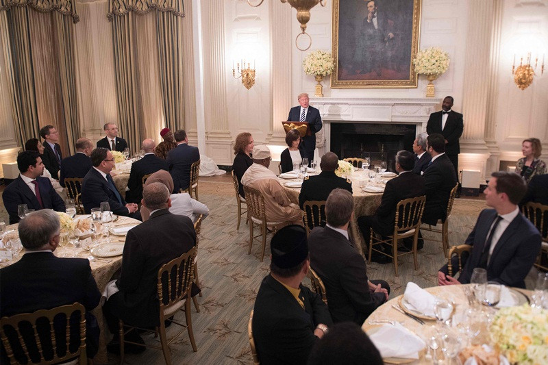 Trump Ramadan Dinner
 Donald Trump hosts first iftar dinner at White House