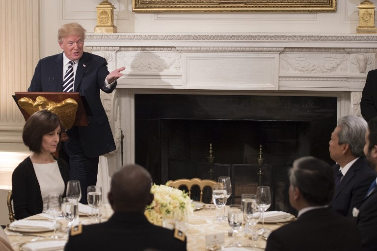 Trump Ramadan Dinner
 Trump hosts first iftar dinner at White House World