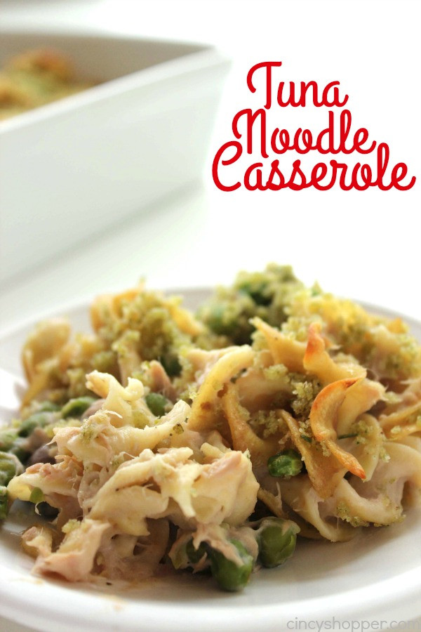 Tuna Casserole With Egg Noodles
 Tuna Noodle Casserole CincyShopper