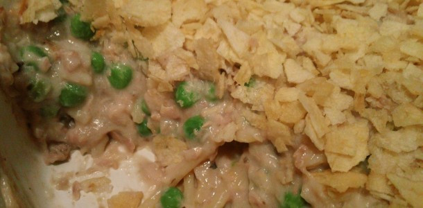 Tuna Casserole With Potato Chips
 tuna casserole with potato chips