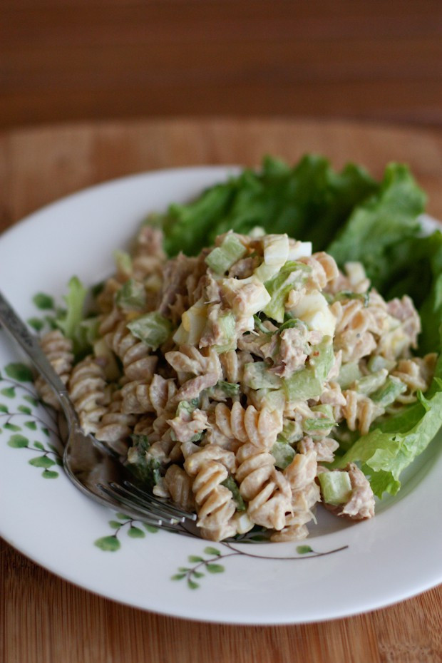 Tuna Pasta Salad Recipe
 Creamy Tuna Pasta Salad With Greek Yogurt