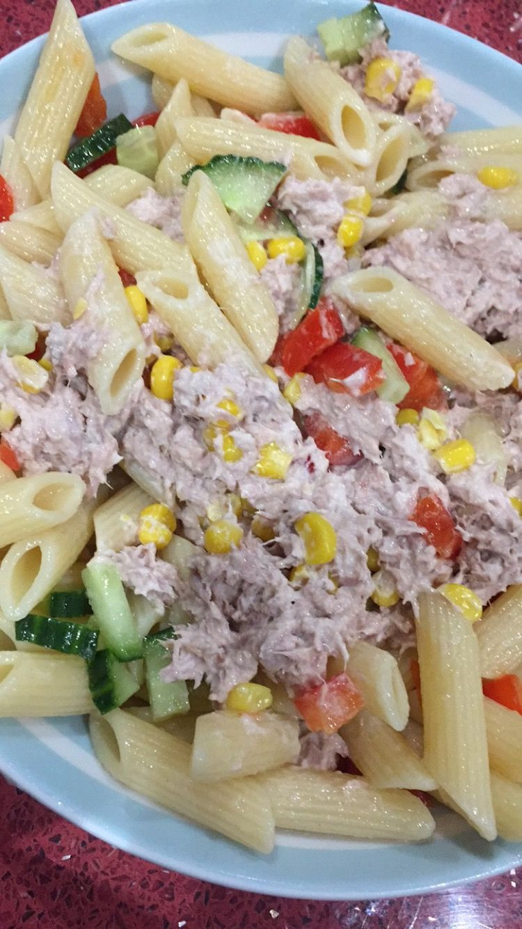 Tuna Pasta Salad Recipe
 Pasta salad with tuna mayonnaise recipe All recipes UK