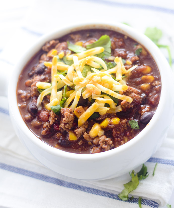 Turkey Black Bean Chili
 Top 10 Turkey Chili Recipes RecipePorn