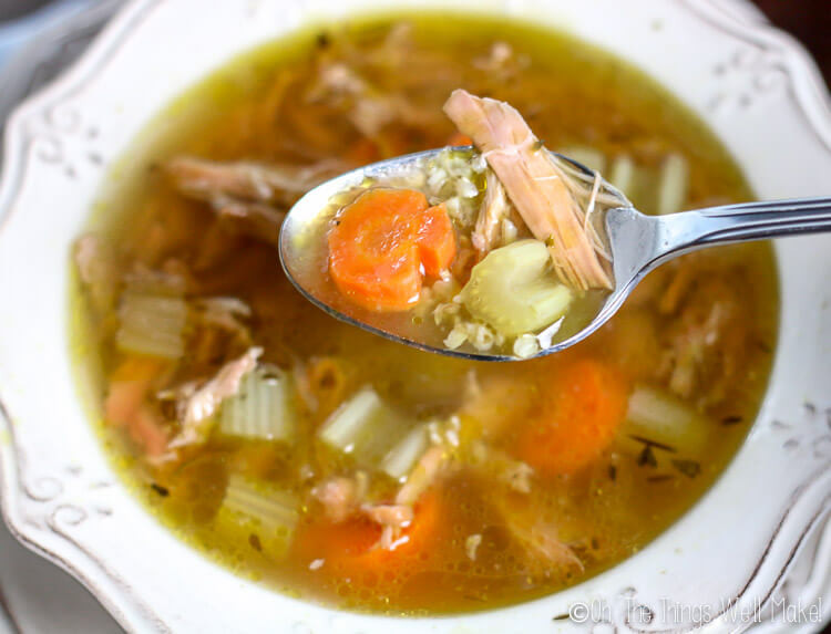 Turkey Bone Soup
 Thanksgiving Leftover Soup Turkey Rice Soup With Everyday