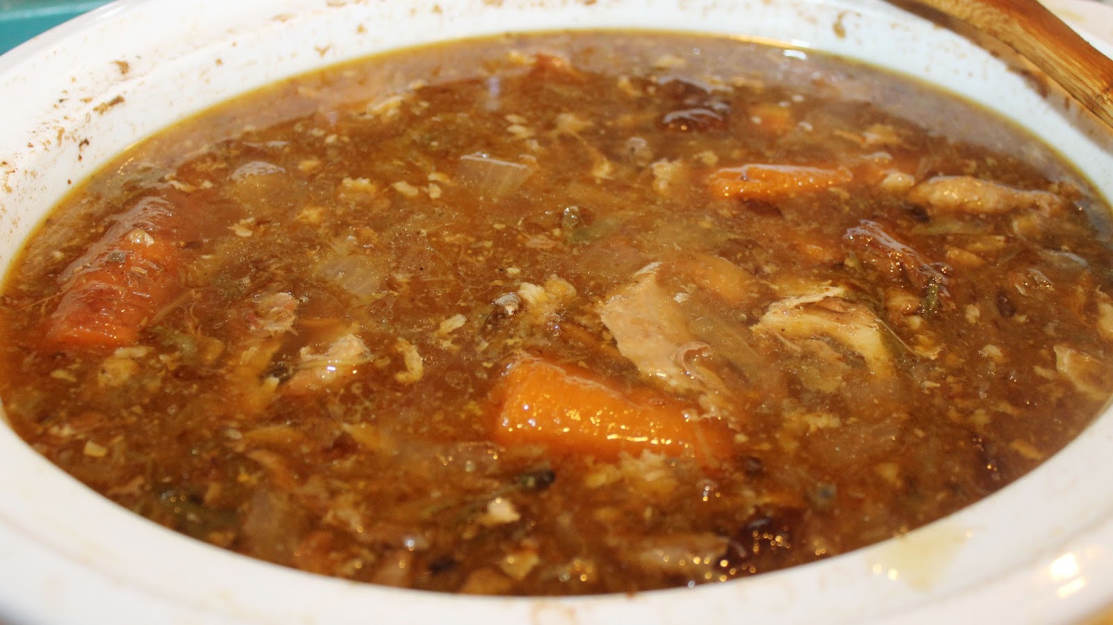 Turkey Bone Soup
 Cooking With Mary and Friends Turkey Bone Broth