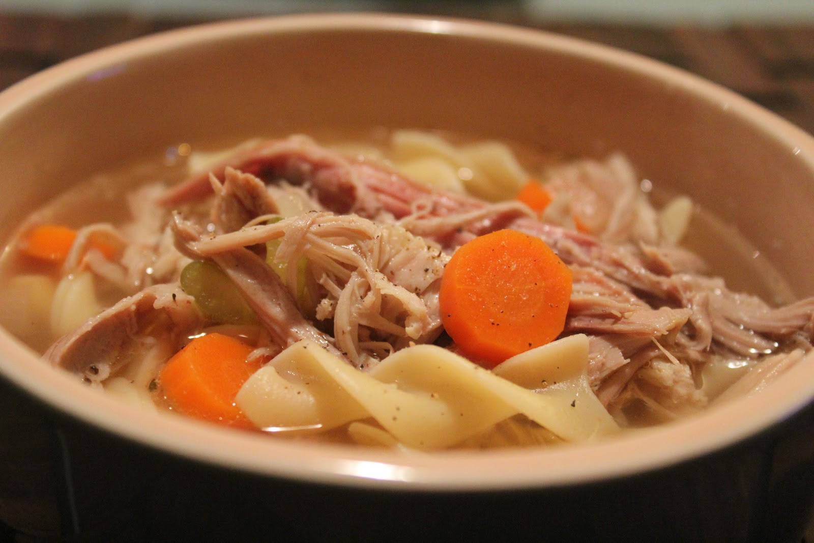 Turkey Bone Soup
 Delicious Dishings Homemade Turkey Soup And Stock