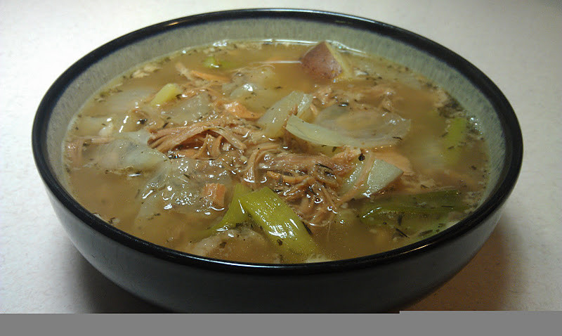 Turkey Bone Soup
 turkey bone soup recipe