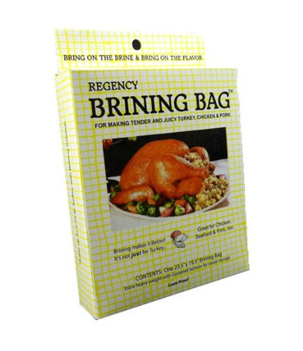 Turkey Brine Bag
 Brining and smoking your Thanksgiving turkey